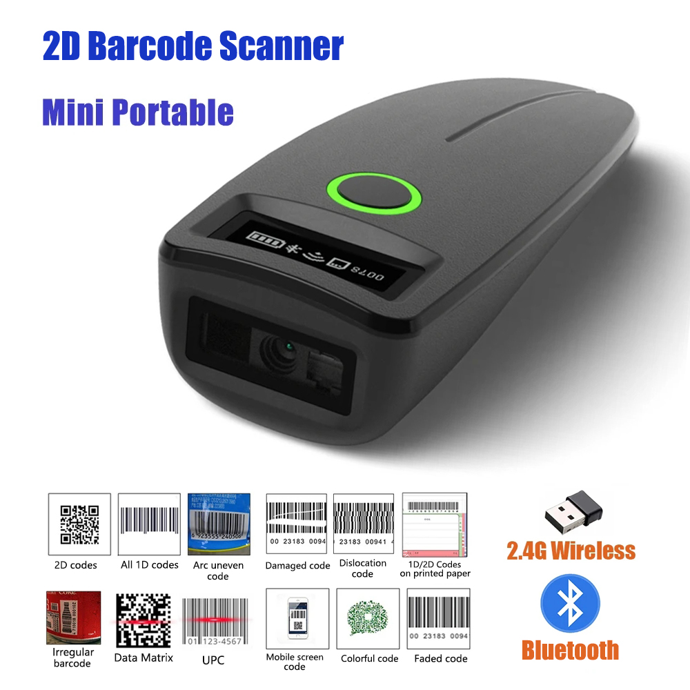 Document Scanner Portable - Escáner de código de barras 2D