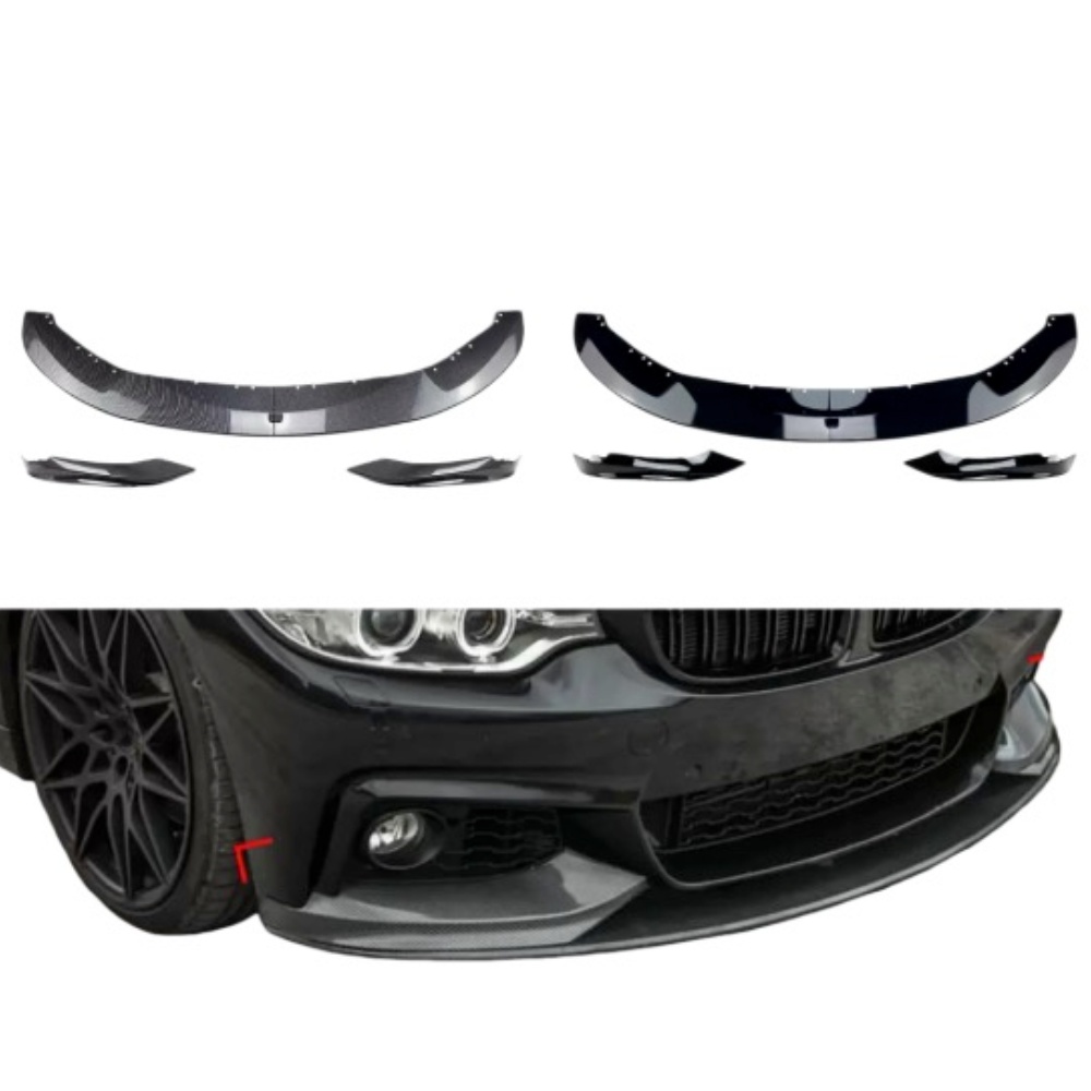 M Tech Auto Accessories - Kit de labio y canardos delanteros