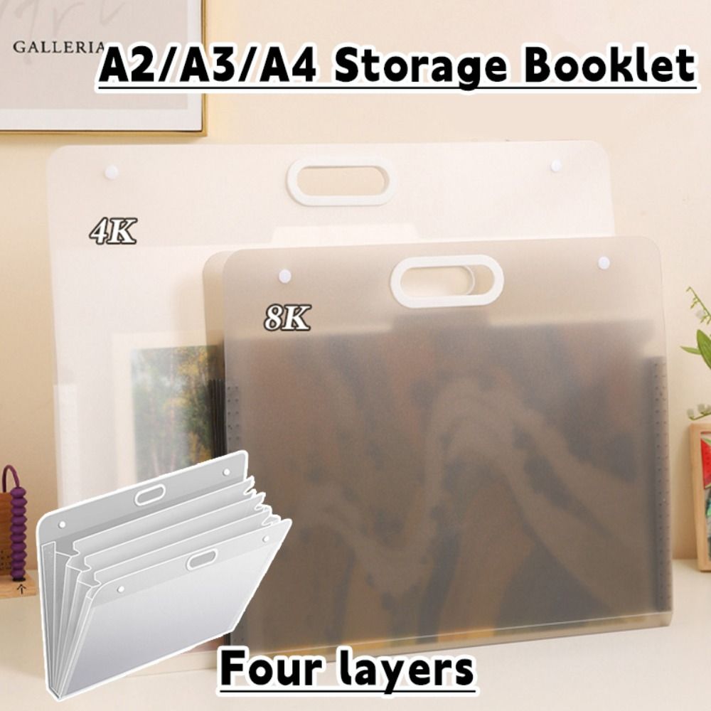 Document Scanner Portable - Carpeta de Archivos Simple A2/A3/A4 de
