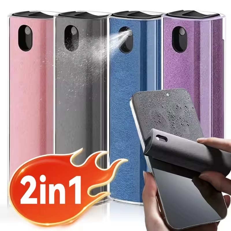 Screen Cleaner Spray - Limpiador de Pantalla 2 en 1