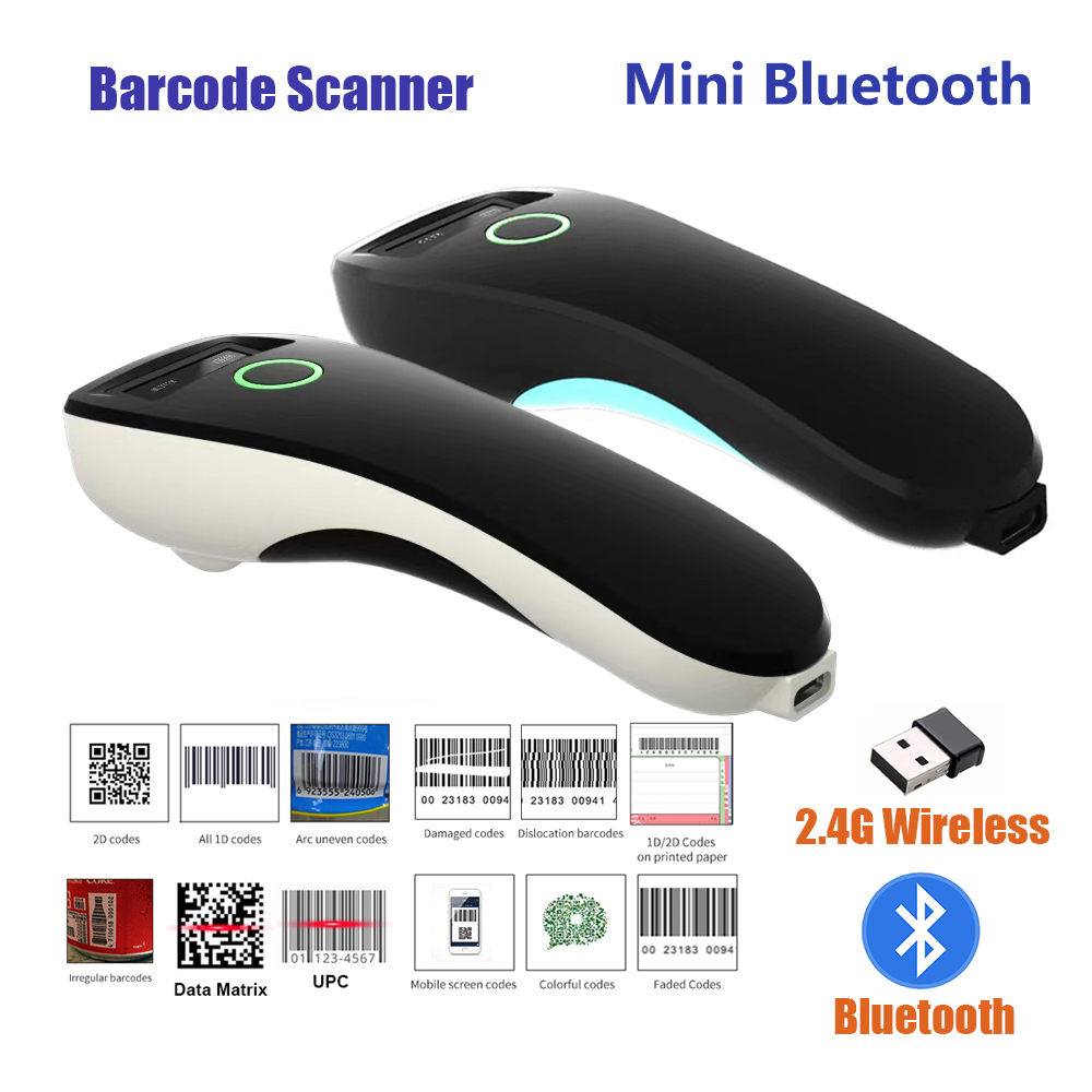 Mini escáner de código de barr - Document Scanner Portable reseña y precio