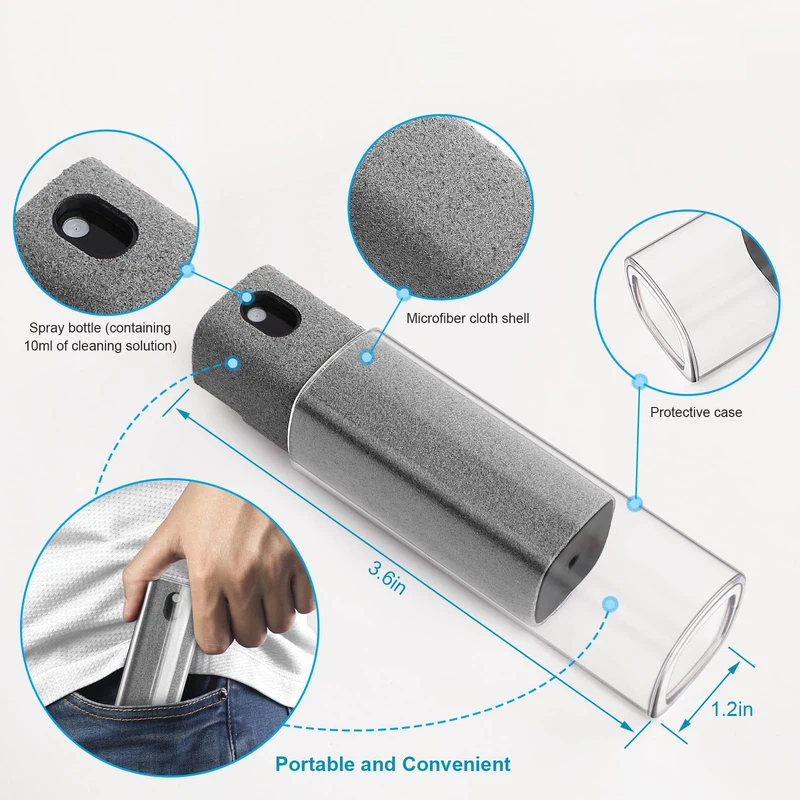 Juego de 1-3 Botellas de Spray - Screen Cleaner Spray reseña y precio