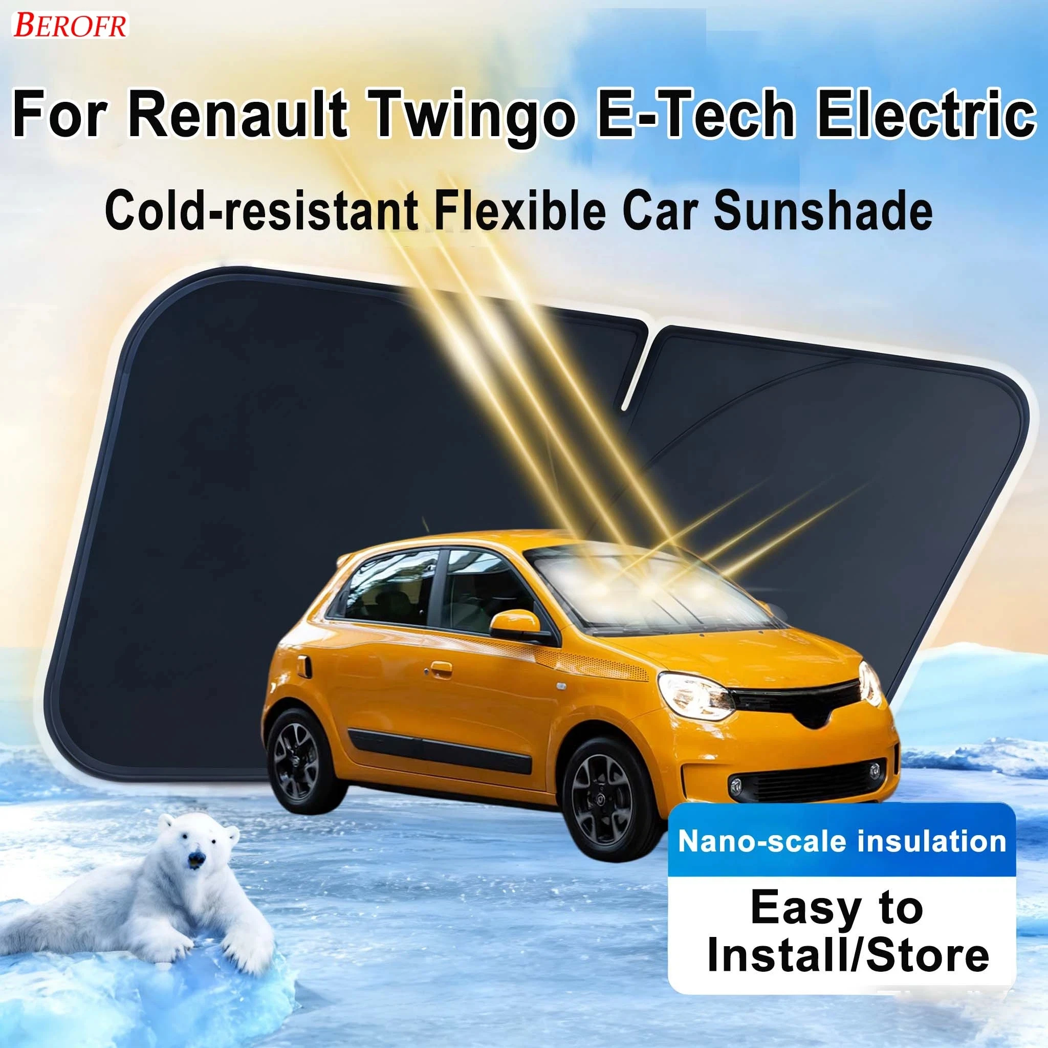 Parasol para Parabrisas de Coc - Tech Accessories Renault reseña y precio