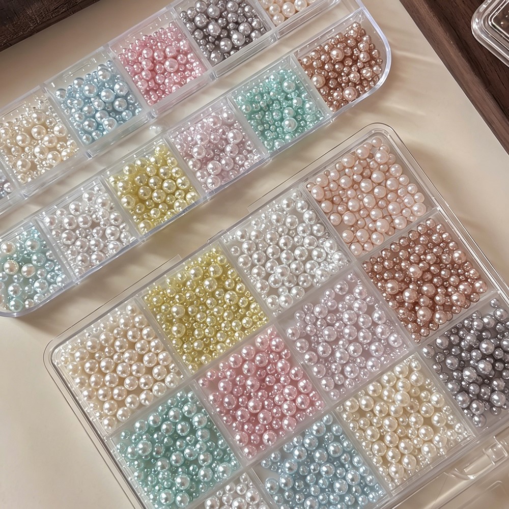 12 rejillas de perlas redondas - Tech Accessories Box reseña y precio
