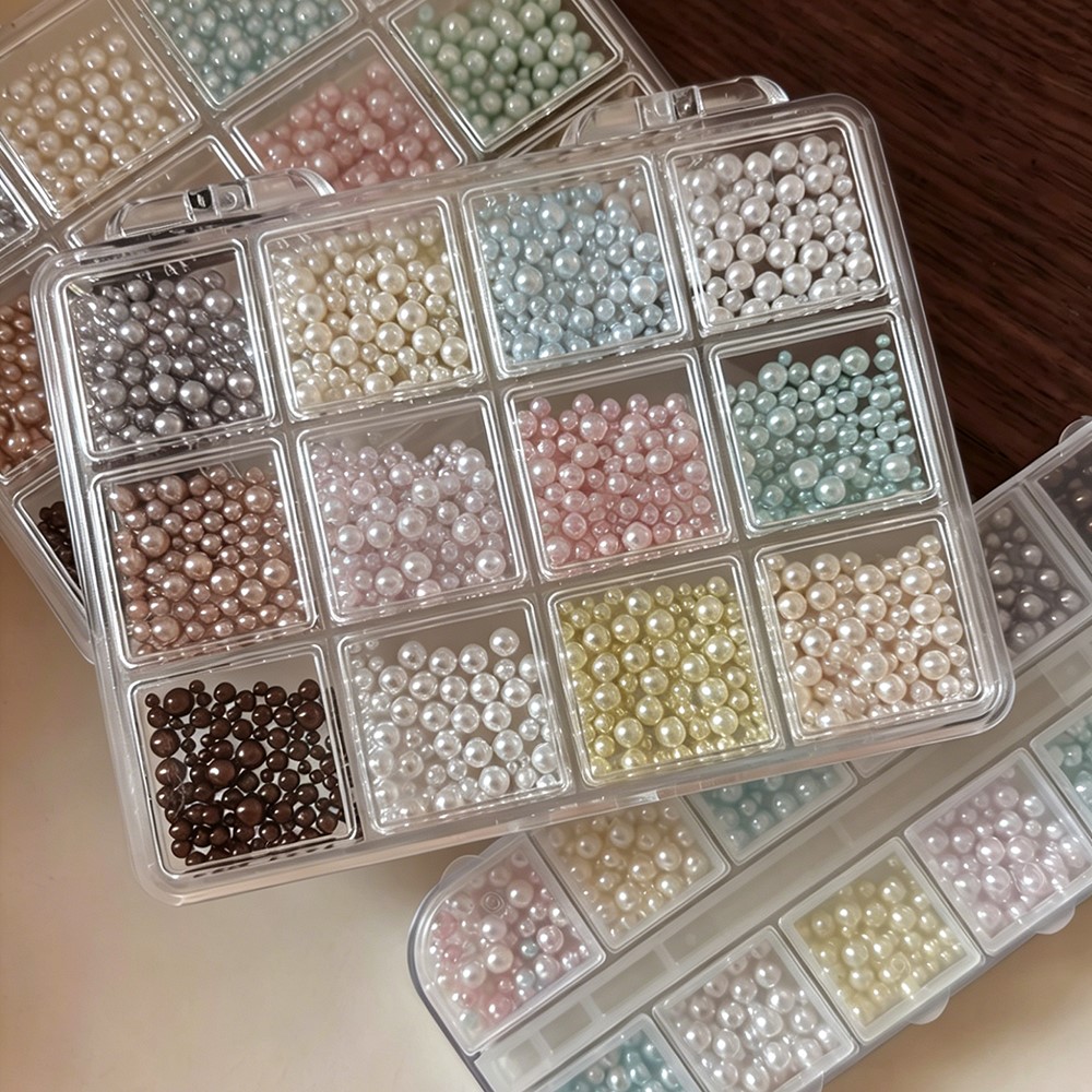 12 rejillas de perlas redondas - Tech Accessories Box reseña y precio