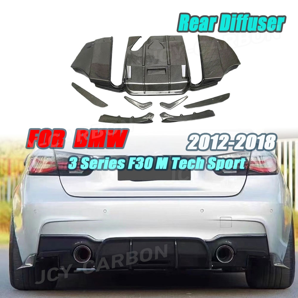 Difusor trasero de fibra de ca - M Tech Auto Accessories reseña y precio
