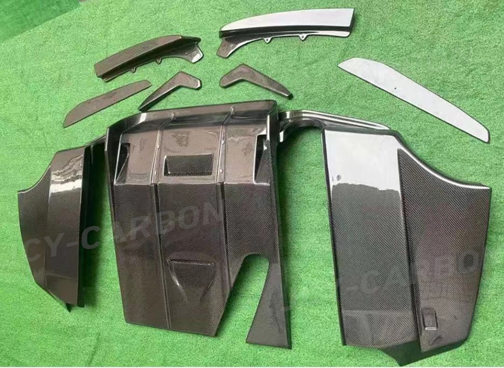 Difusor trasero de fibra de ca - M Tech Auto Accessories reseña y precio