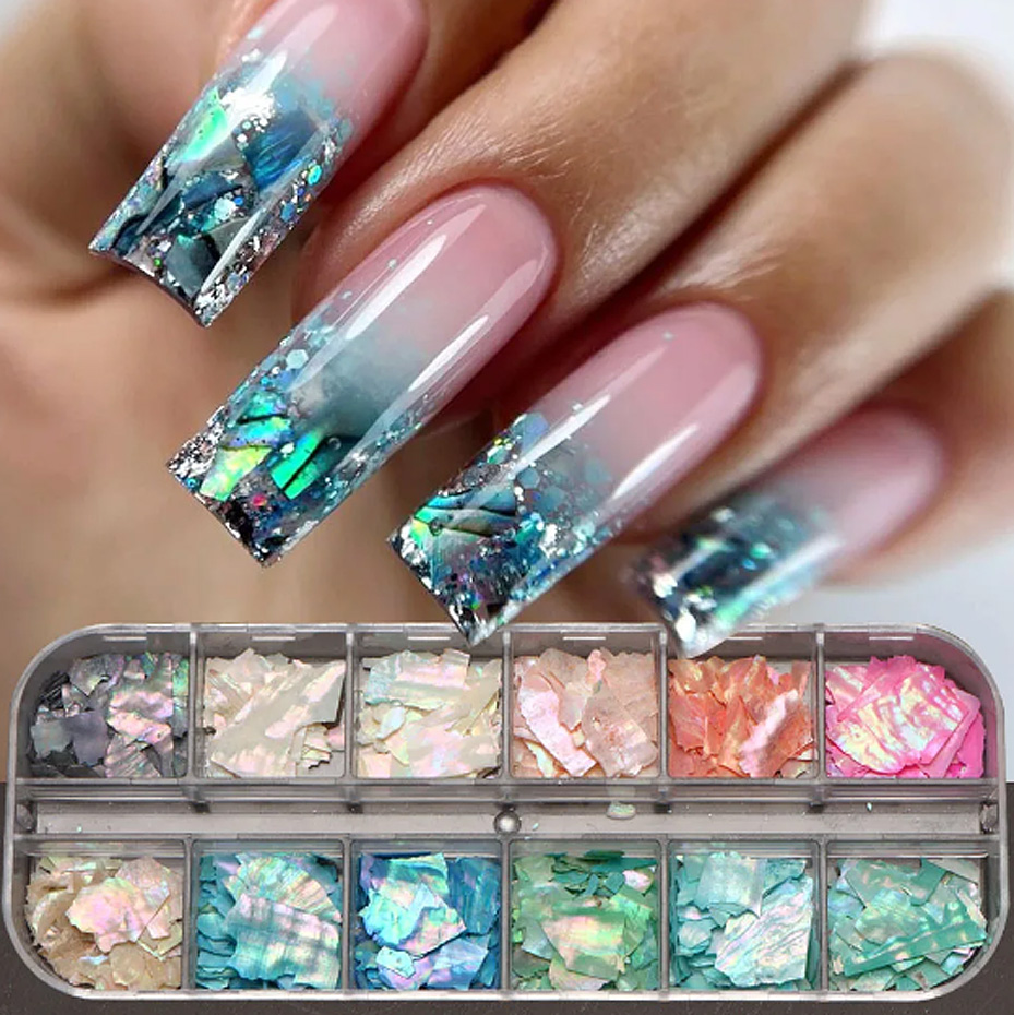 12 escamas de concha de abulón - Tech Accessories Box reseña y precio
