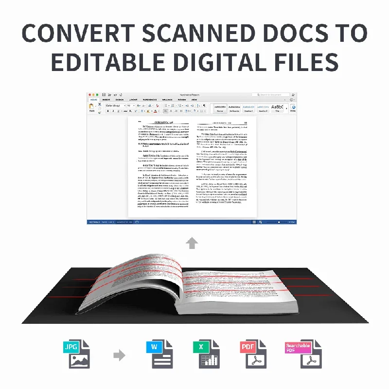 Escáner de Libros Más Vendido, - Document Scanner Portable reseña y precio