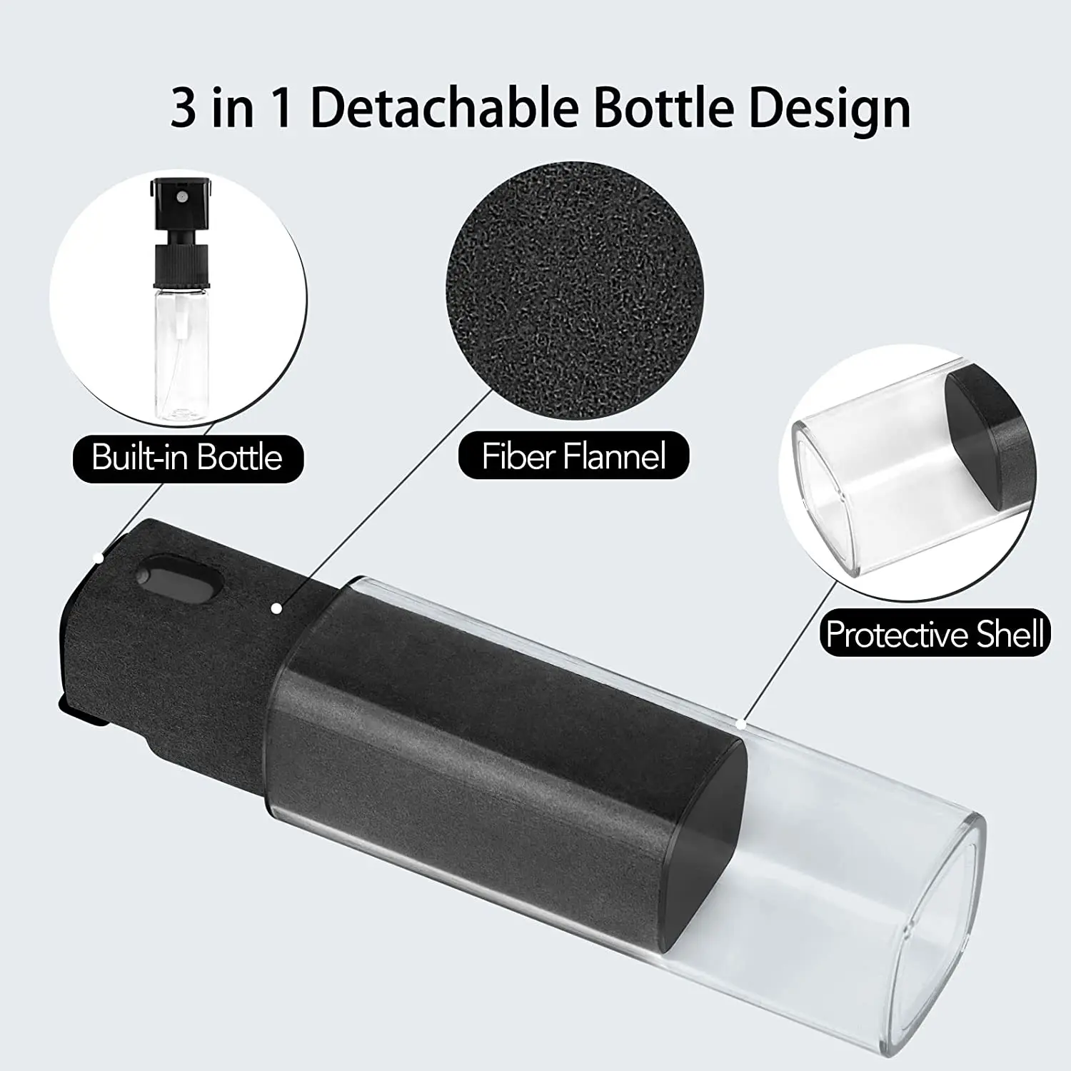 Limpiador de Pantalla 2 en 1 c - Screen Cleaner Spray reseña y precio