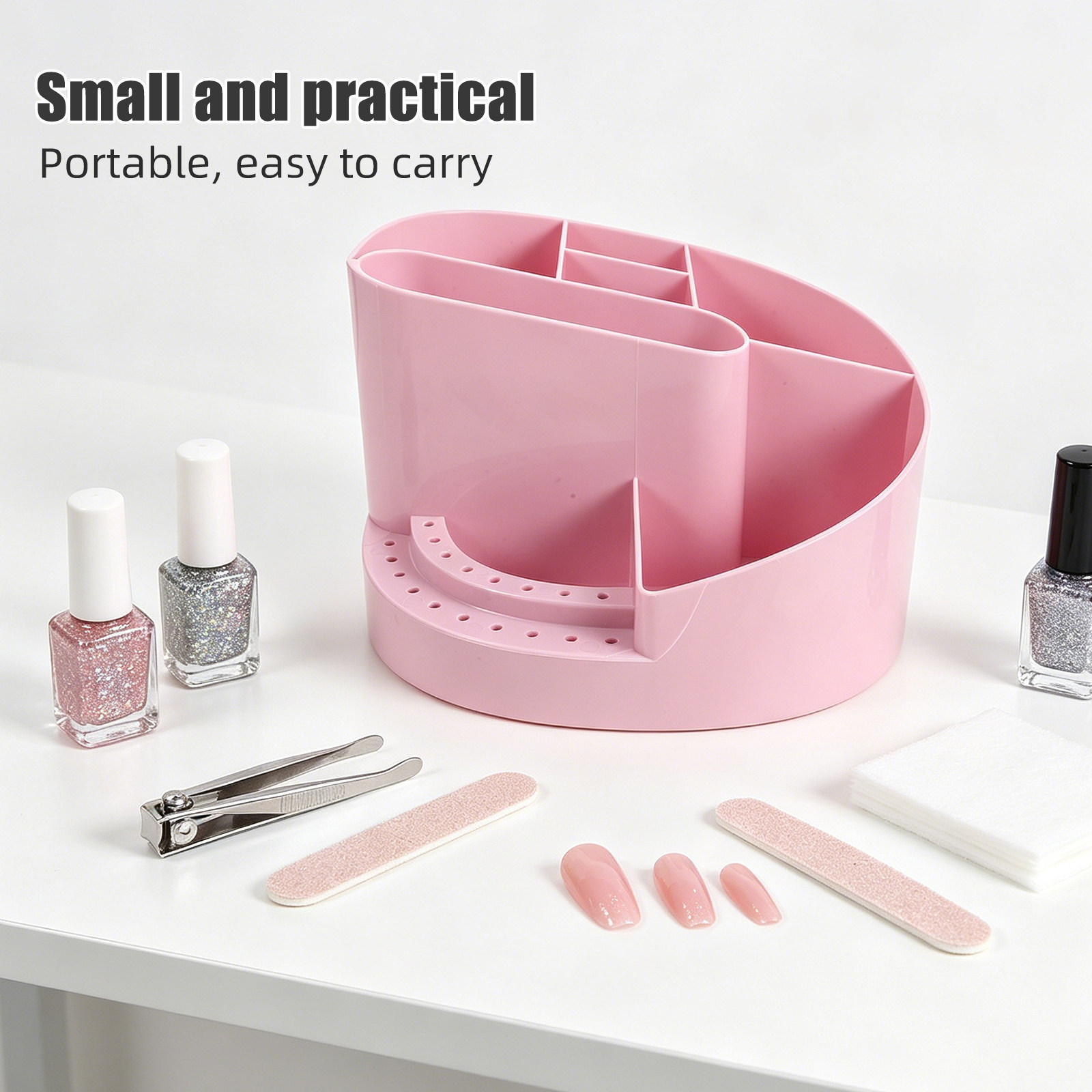 Caja Organizadora de Uñas con  - Tech Accessories For Desk reseña y precio