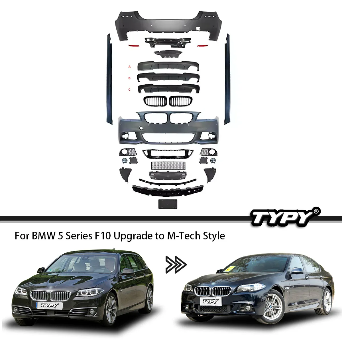 Kits de carrocería para BMW 5  - Tech Accessories Designer reseña y precio
