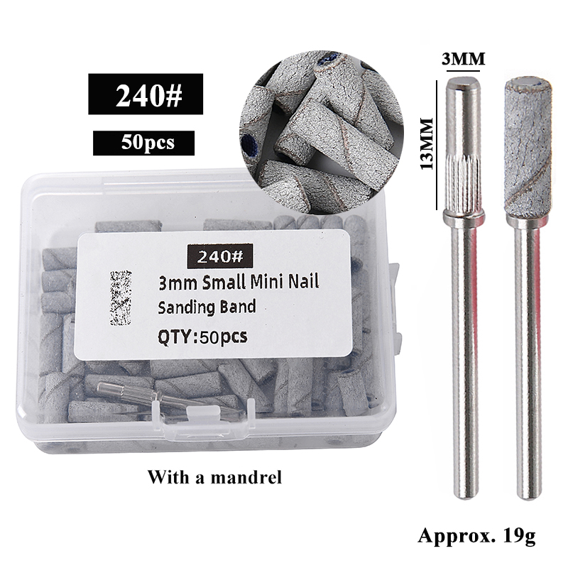 50 unids/caja 3mm Mini bandas  - Tech Accessories Box reseña y precio